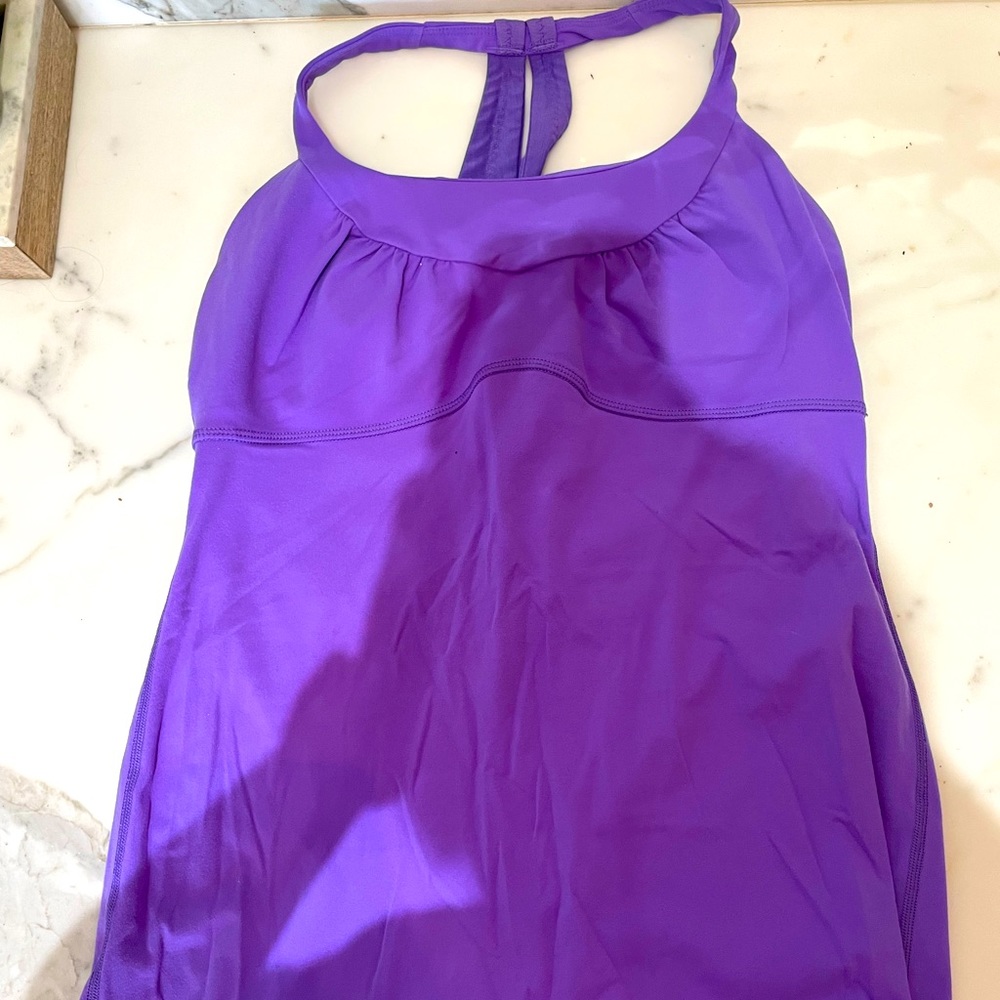 Purple Lululemon tank top - size 12!
